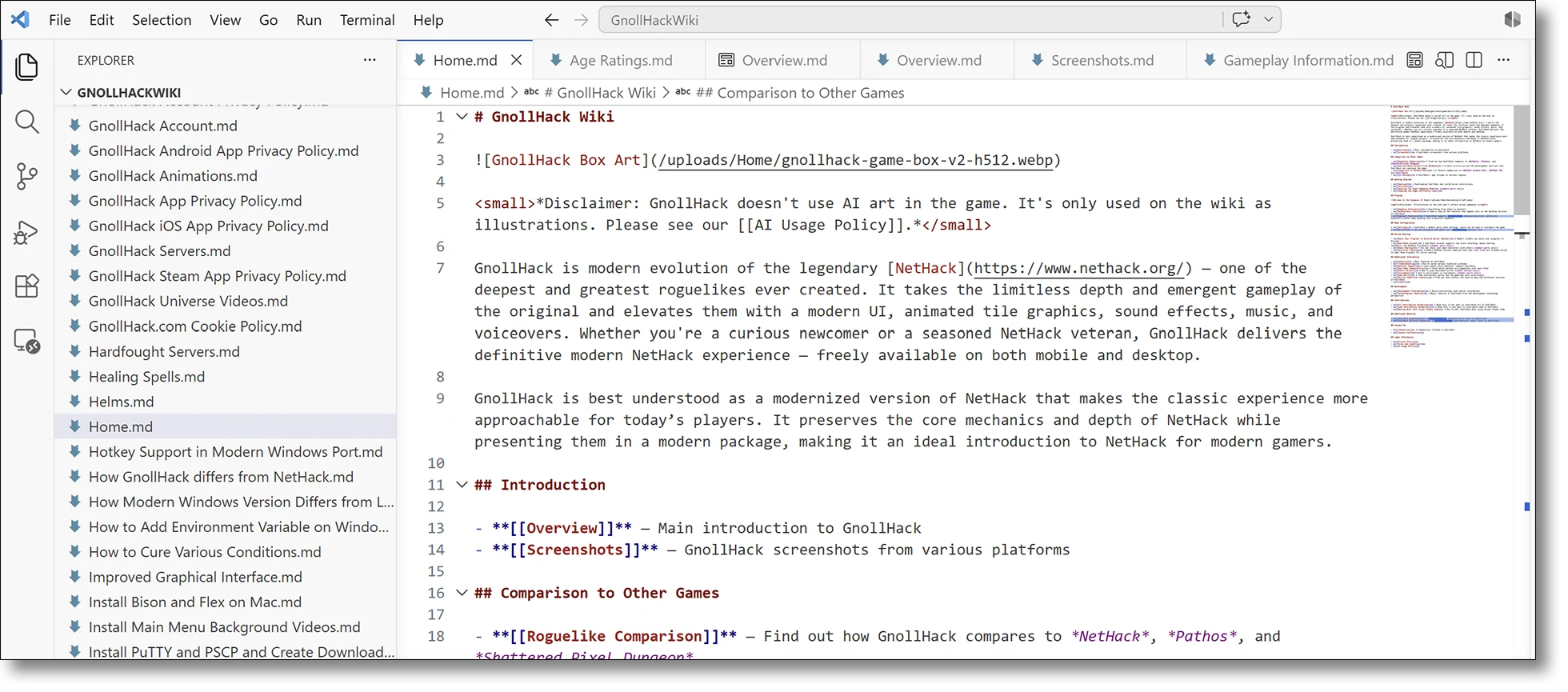 Visual Studio Code Screenshot