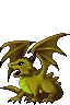 Yellow dragon hatchling